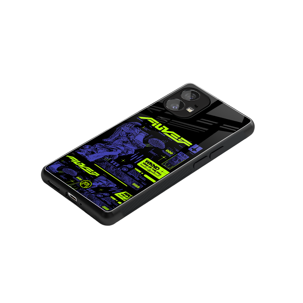 the weeknd back phone cover | glass case for nothing phone 1