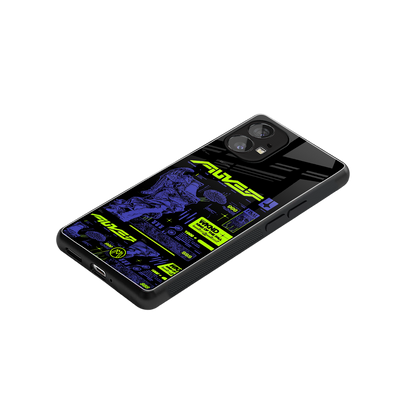 the weeknd back phone cover | glass case for nothing phone 1
