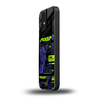the weeknd back phone cover | glass case for nothing phone 2