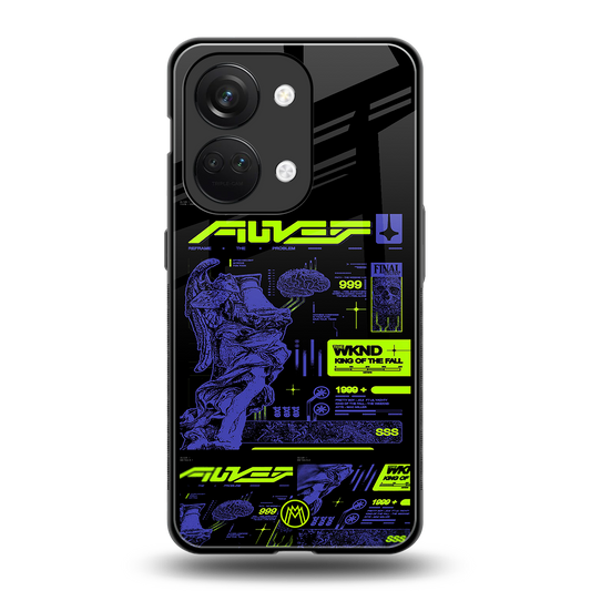 the weeknd back phone cover | glass case for oneplus nord 3