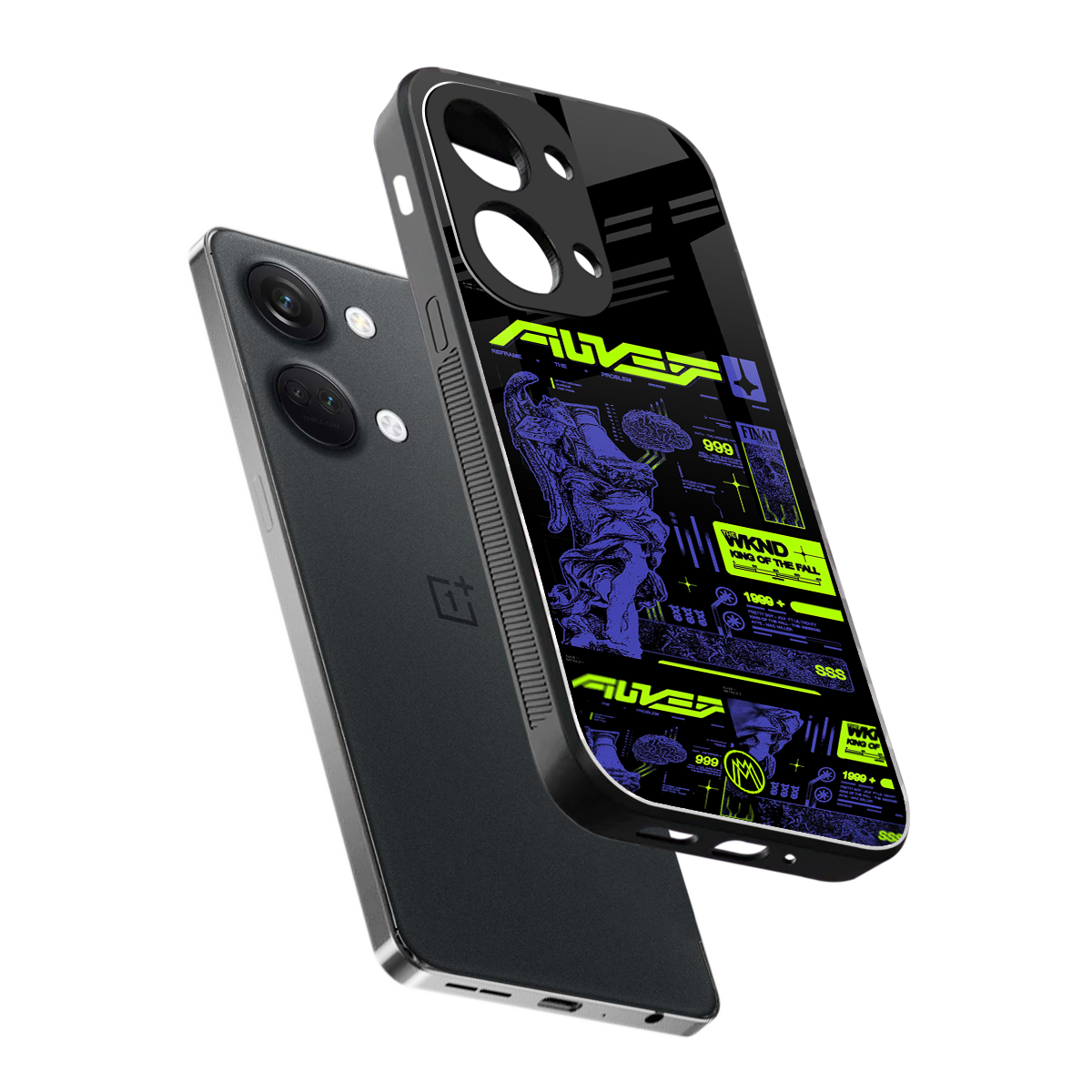 the weeknd back phone cover | glass case for oneplus nord 3