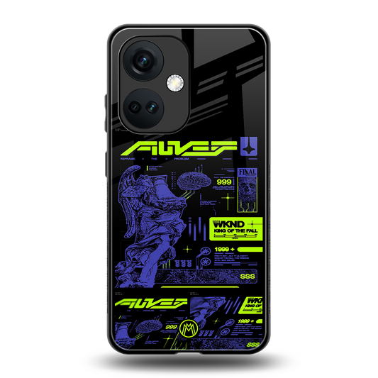 the weeknd back phone cover | glass case for oneplus nord ce 3