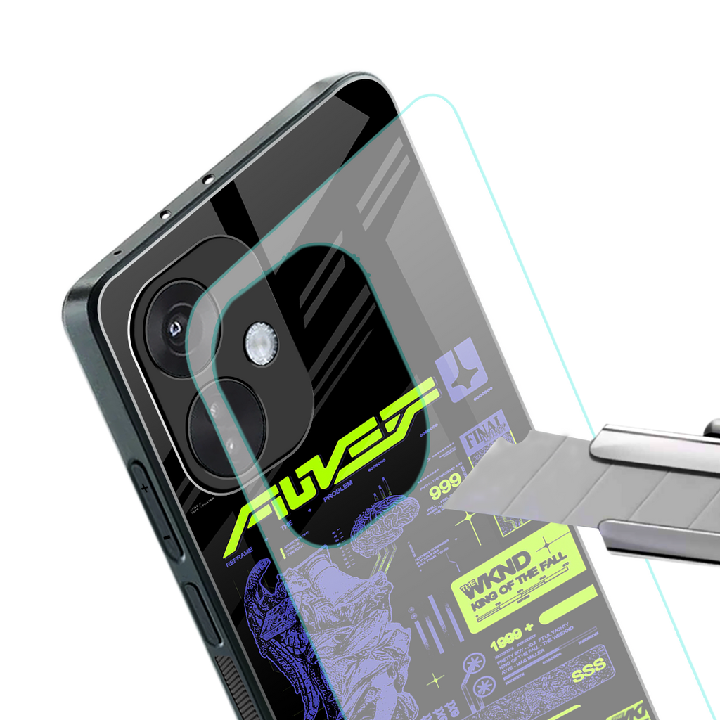 the weeknd back phone cover | glass case for oneplus nord ce 3