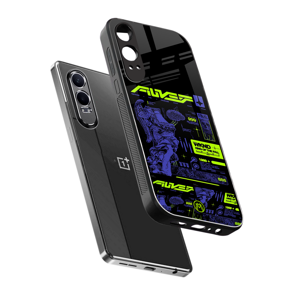 the weeknd back phone cover | glass case for oneplus nord ce 4 lite