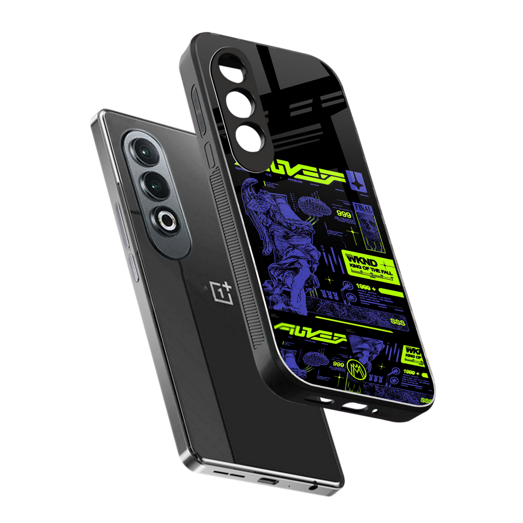 the weeknd back phone cover | glass case for oneplus nord ce 4