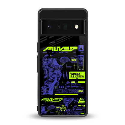 the weeknd back phone cover | glass case for google pixel 6 pro