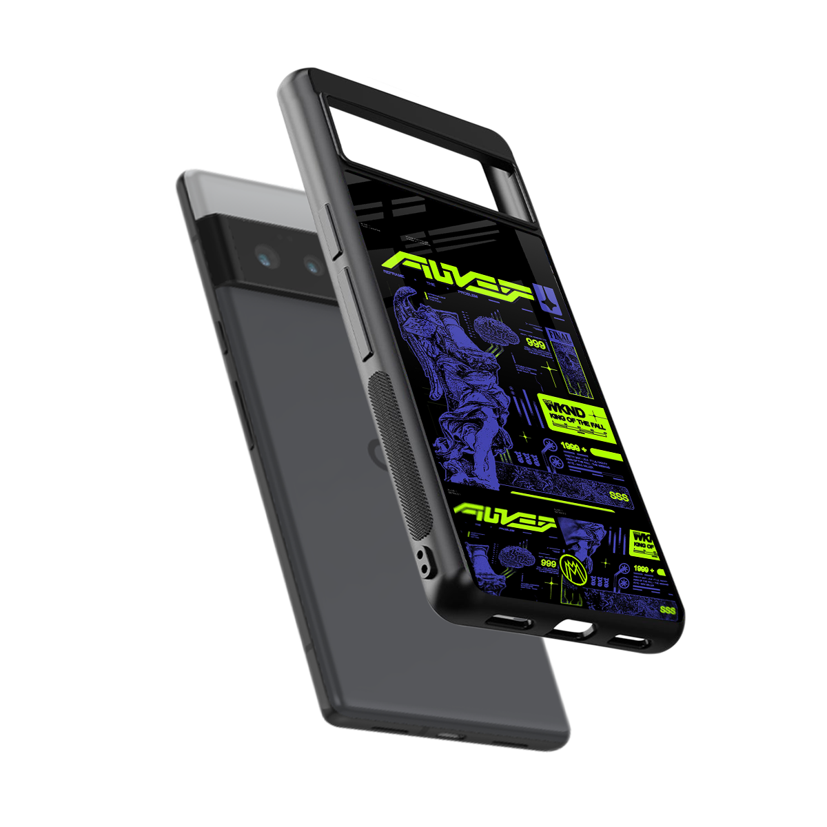 the weeknd back phone cover | glass case for google pixel 6 pro