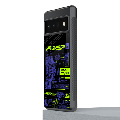 the weeknd back phone cover | glass case for google pixel 6 pro
