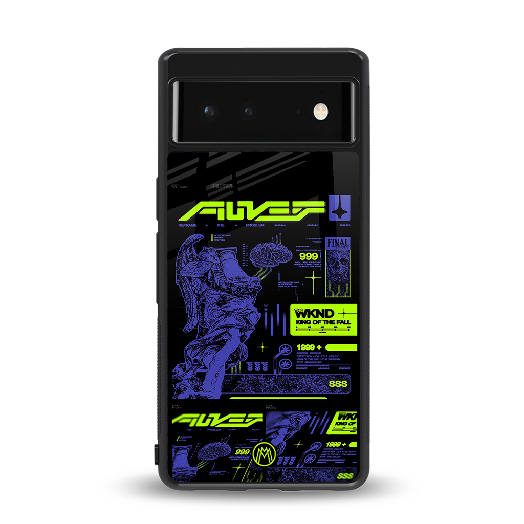 the weeknd back phone cover | glass case for Google Pixel 6A