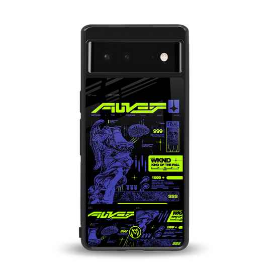 the weeknd back phone cover | glass case for Google Pixel 6A
