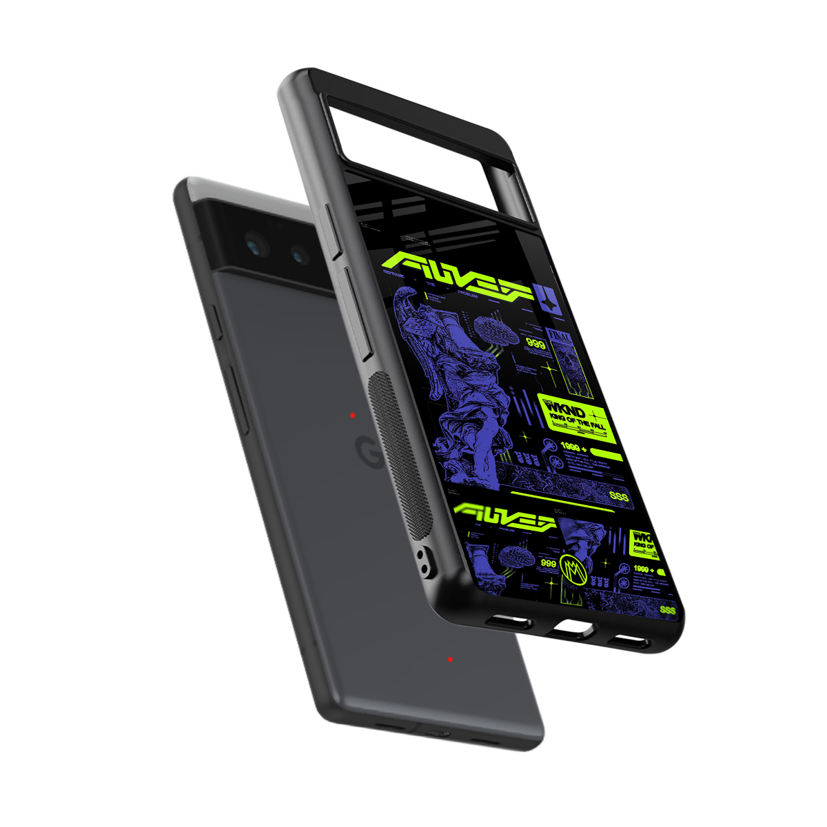 the weeknd back phone cover | glass case for google pixel 6
