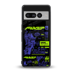 the weeknd back phone cover | glass case for google pixel 7 pro