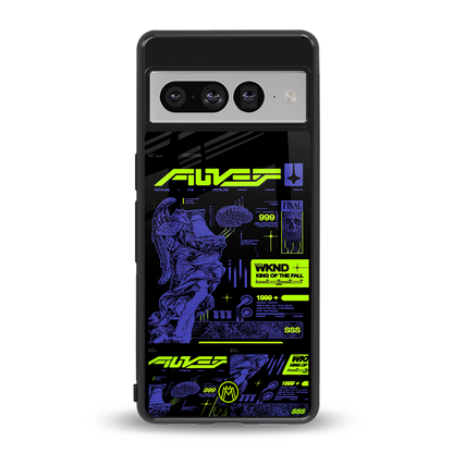 the weeknd back phone cover | glass case for google pixel 7 pro