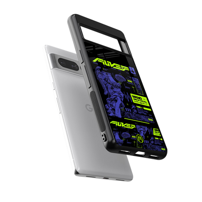the weeknd back phone cover | glass case for google pixel 7 pro