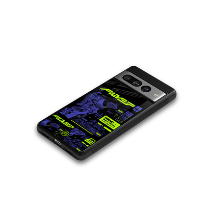 the weeknd back phone cover | glass case for google pixel 7 pro