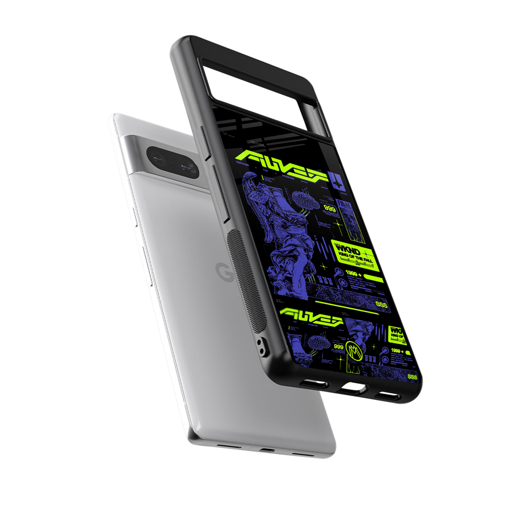 the weeknd back phone cover | glass case for Google Pixel 7