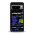 the weeknd back phone cover | glass case for google pixel 8 pro