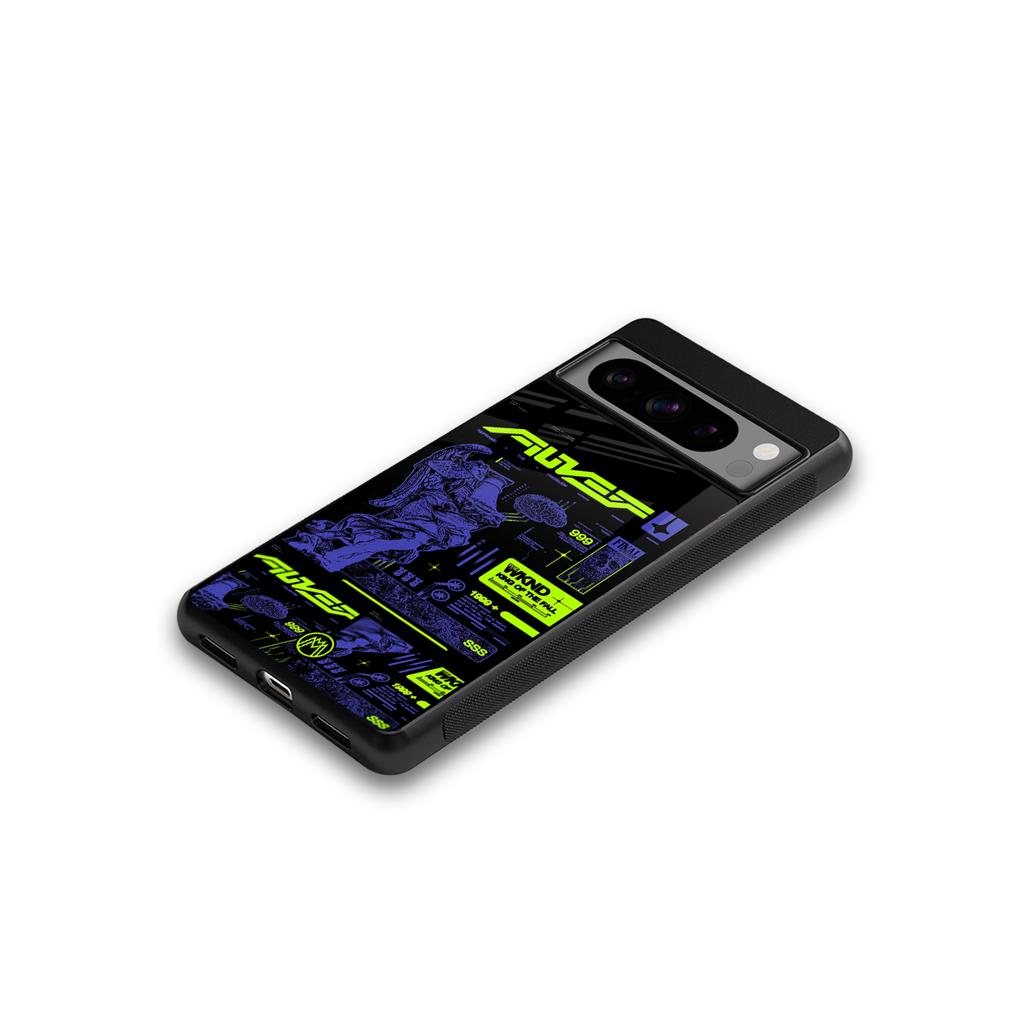 the weeknd back phone cover | glass case for google pixel 8 pro