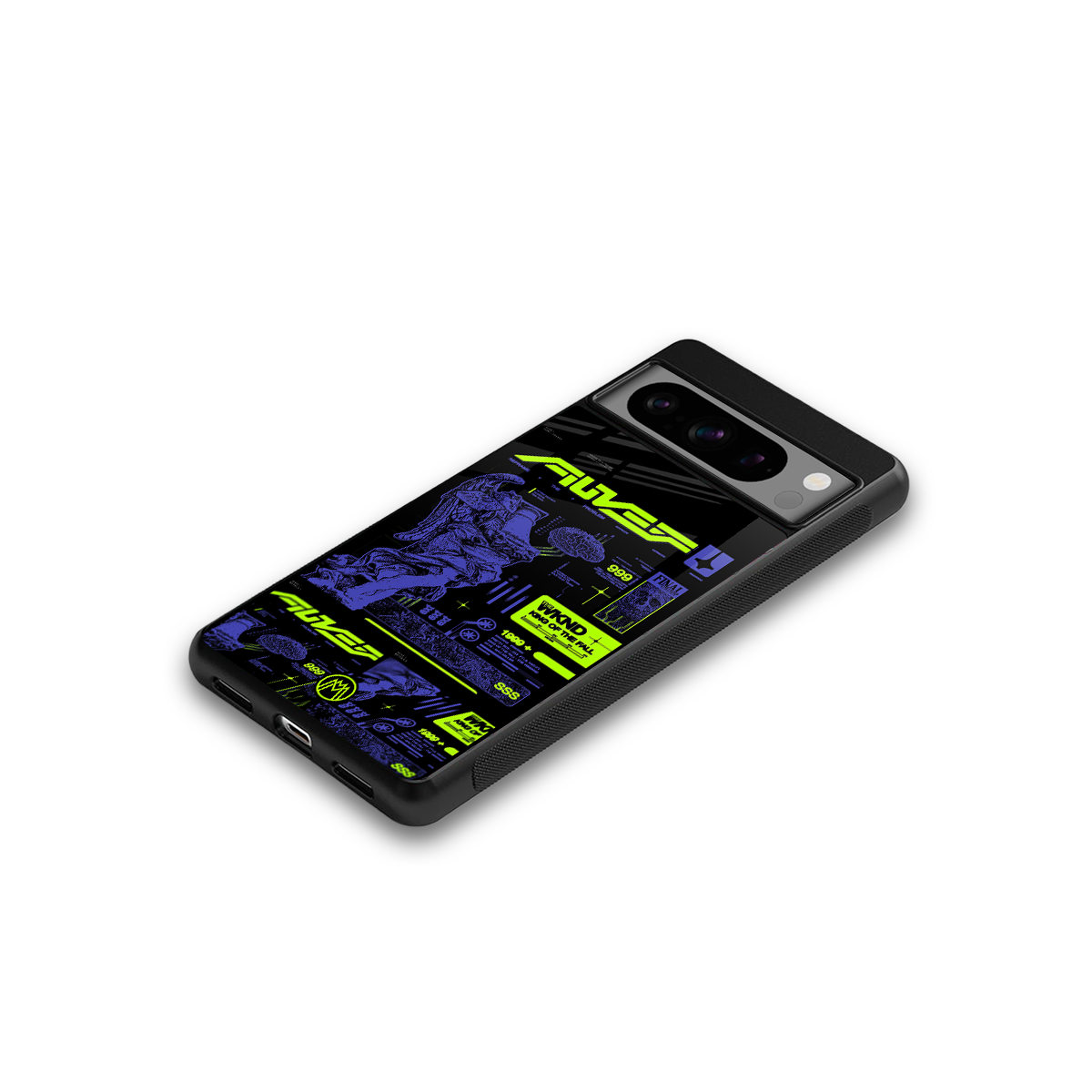 the weeknd back phone cover | glass case for google pixel 8 pro