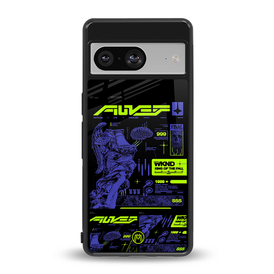 the weeknd back phone cover | glass case for Google Pixel 8