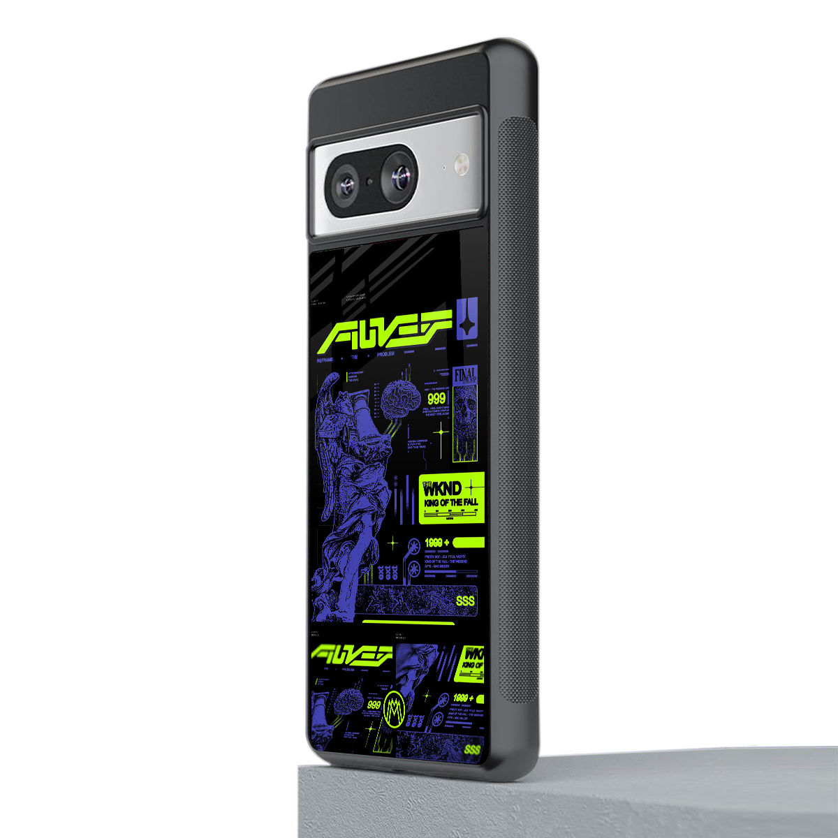 the weeknd back phone cover | glass case for Google Pixel 8