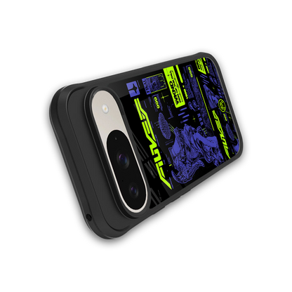 the weeknd back phone cover | glass case for google pixel 9
