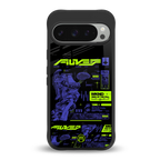 the weeknd back phone cover | glass case for google pixel 9 pro