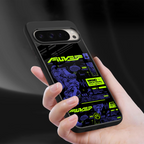 the weeknd back phone cover | glass case for google pixel 9 pro