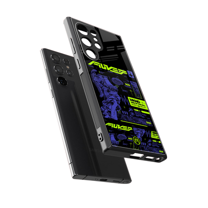 the weeknd back phone cover | glass case for samsung galaxy s24 ultra