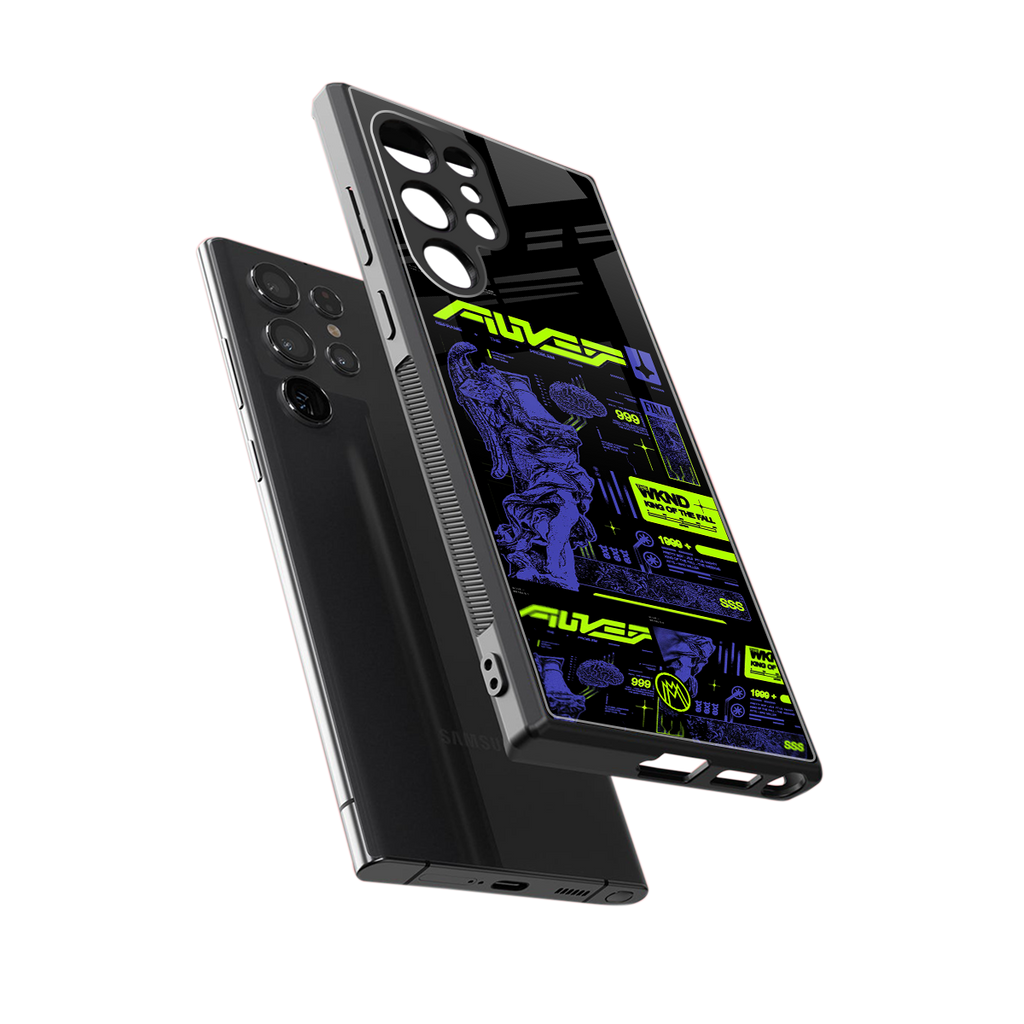 the weeknd back phone cover | glass case for samsung galaxy s23 ultra