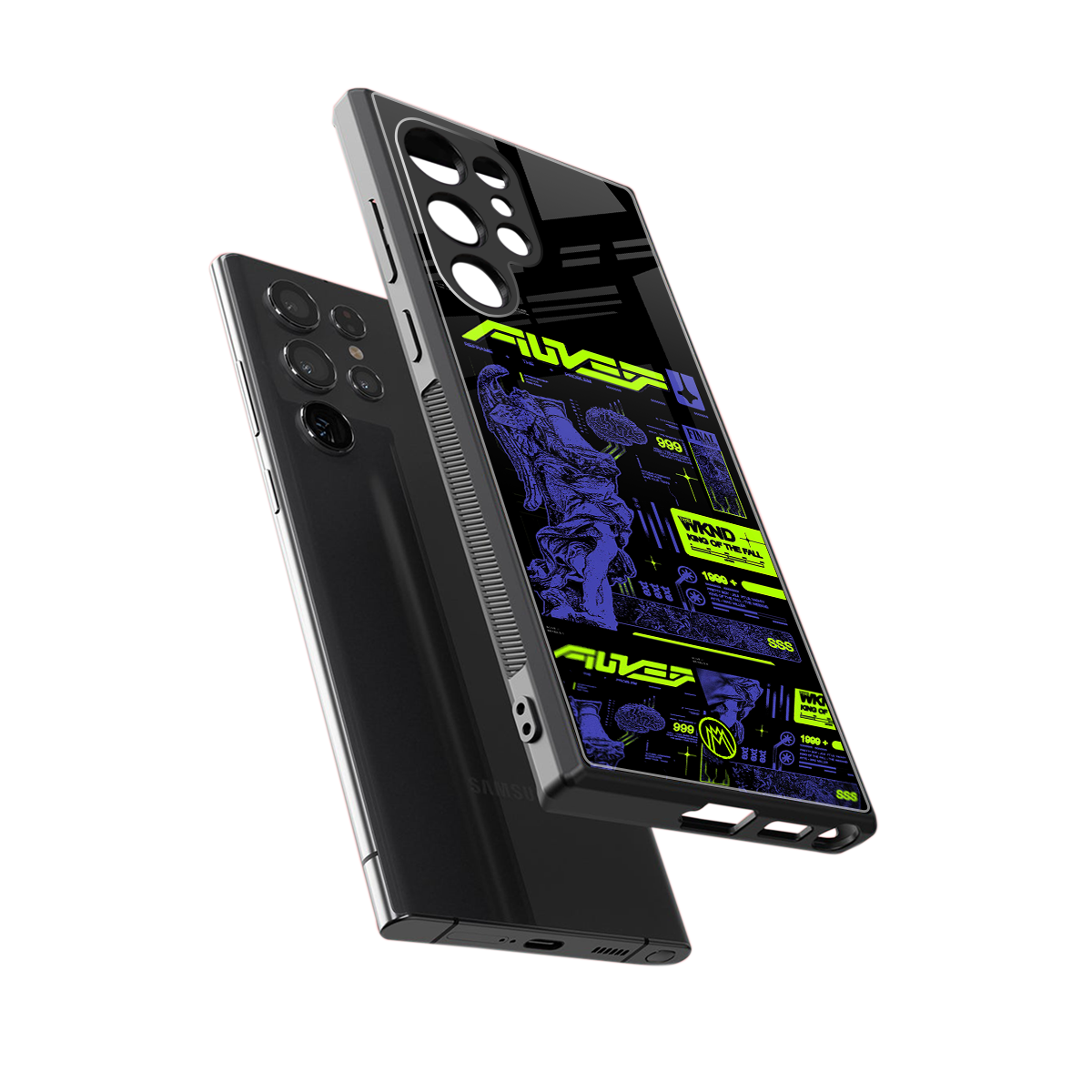 the weeknd back phone cover | glass case for samsung galaxy s23 ultra