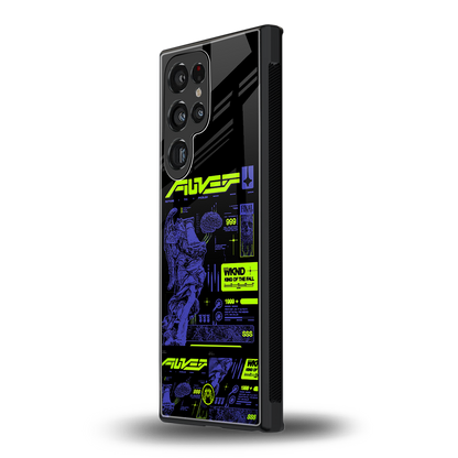 the weeknd back phone cover | glass case for samsung galaxy s24 ultra