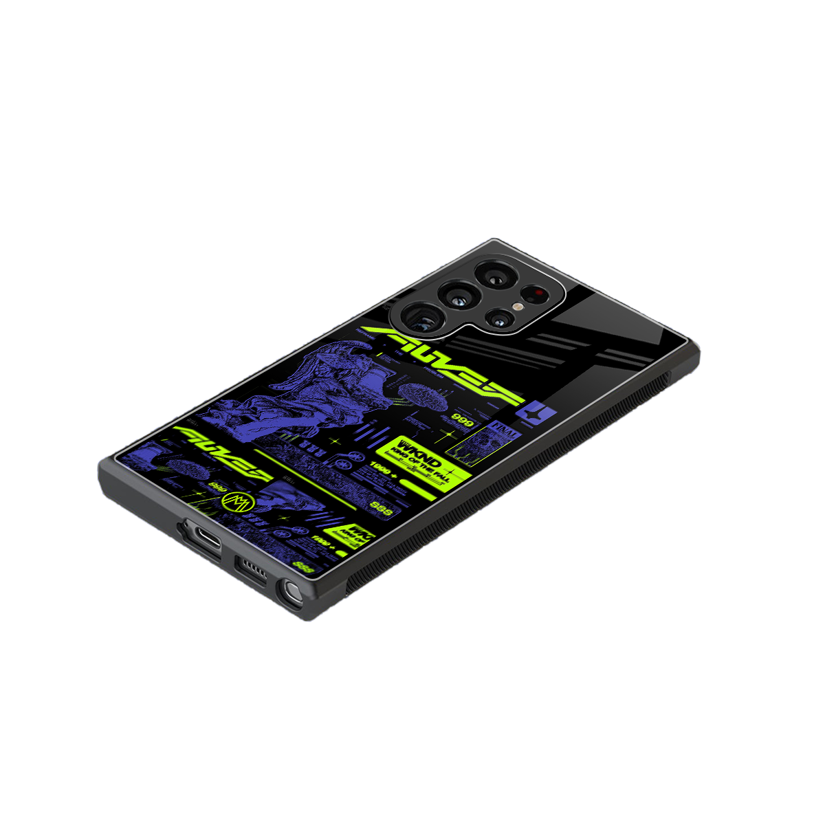 the weeknd back phone cover | glass case for samsung galaxy s24 ultra