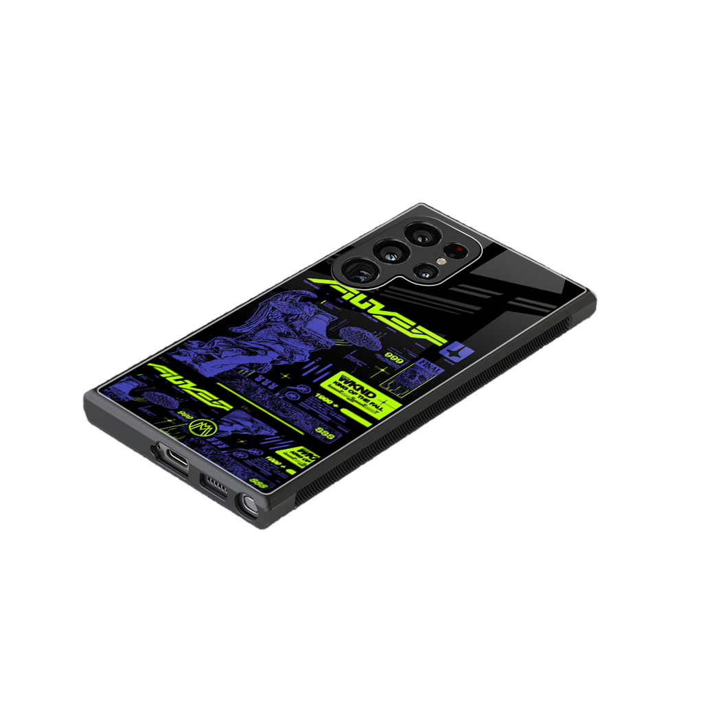 the weeknd back phone cover | glass case for samsung galaxy s23 ultra