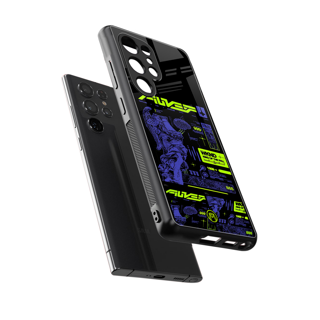 the weeknd back phone cover | glass case for samsung galaxy s25 ultra