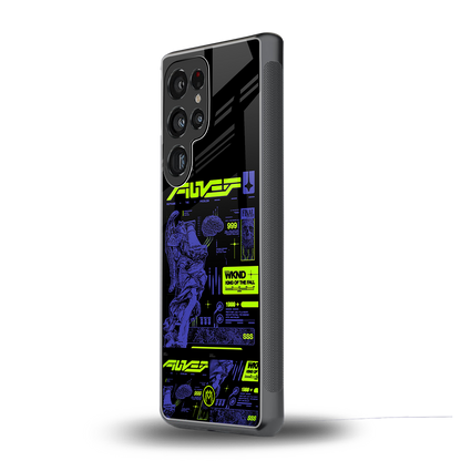 the weeknd back phone cover | glass case for samsung galaxy s25 ultra
