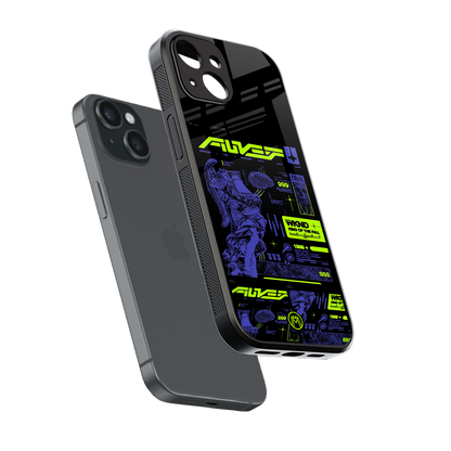 the weeknd back phone cover | glass case for iphone 15