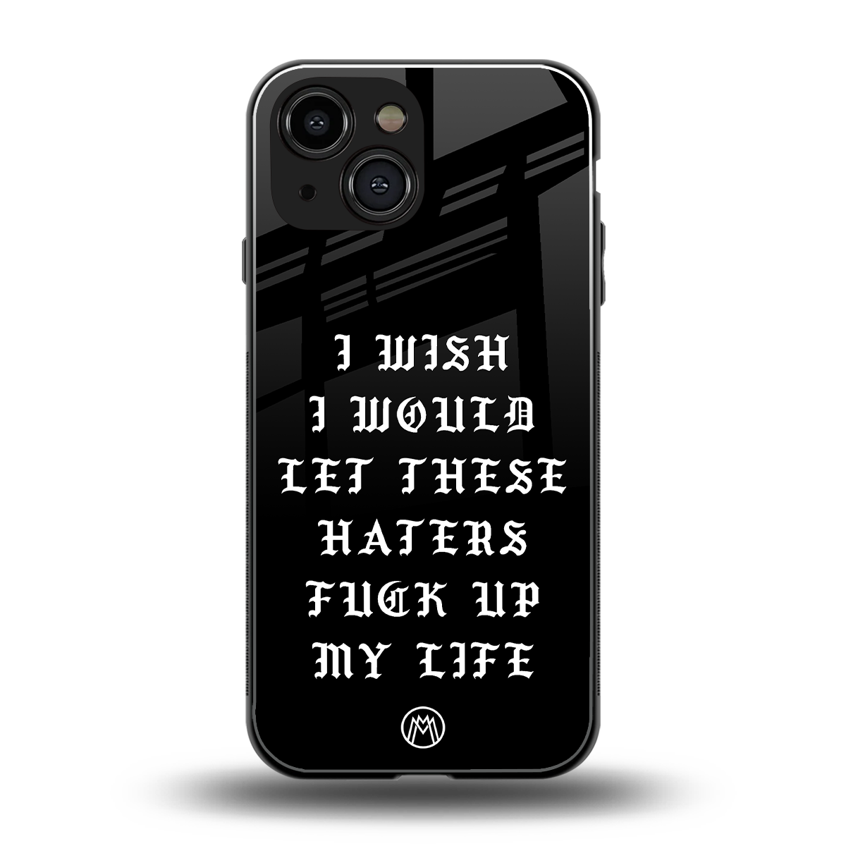 the wish back phone cover | glass case for iphone 13 mini