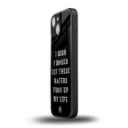 the wish back phone cover | glass case for iphone 13 mini