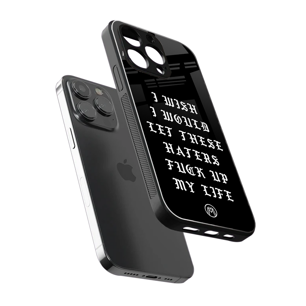 the wish back phone cover | glass case for iphone 13 pro