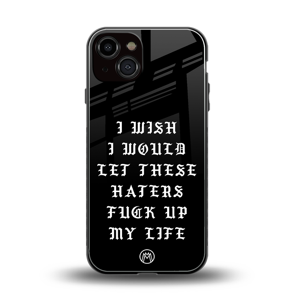 the wish back phone cover | glass case for iphone 13