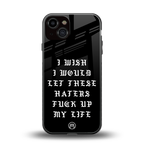 the wish back phone cover | glass case for iphone 13