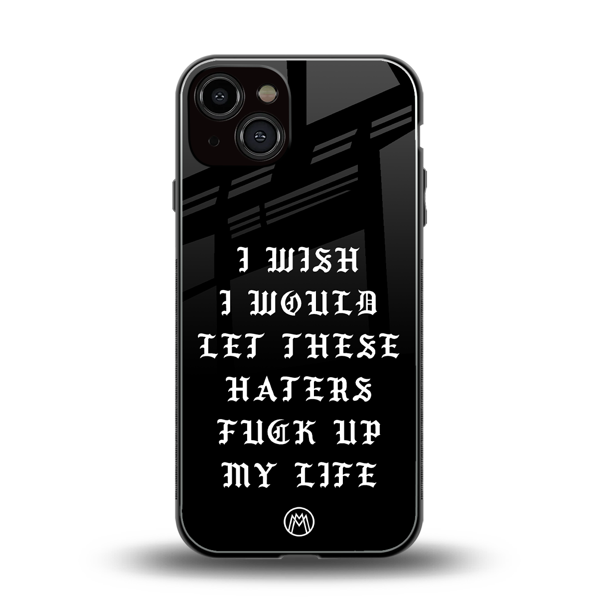 the wish back phone cover | glass case for iphone 13