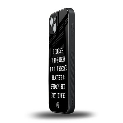 the wish back phone cover | glass case for iphone 14