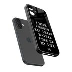 the wish back phone cover | glass case for iphone 16 plus