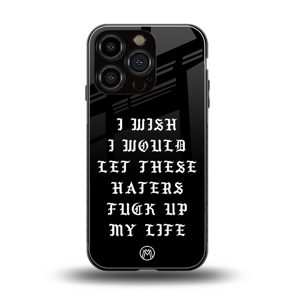 the wish back phone cover | glass case for iphone 16 pro