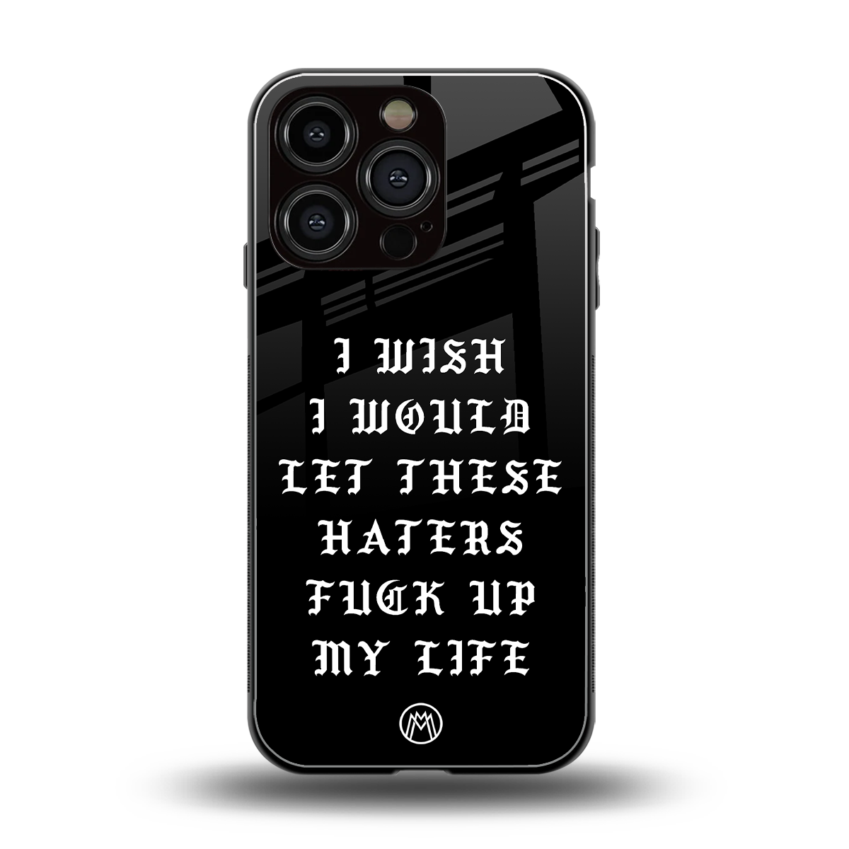the wish back phone cover | glass case for iphone 16 pro