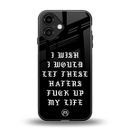 the wish back phone cover | glass case for iphone 16