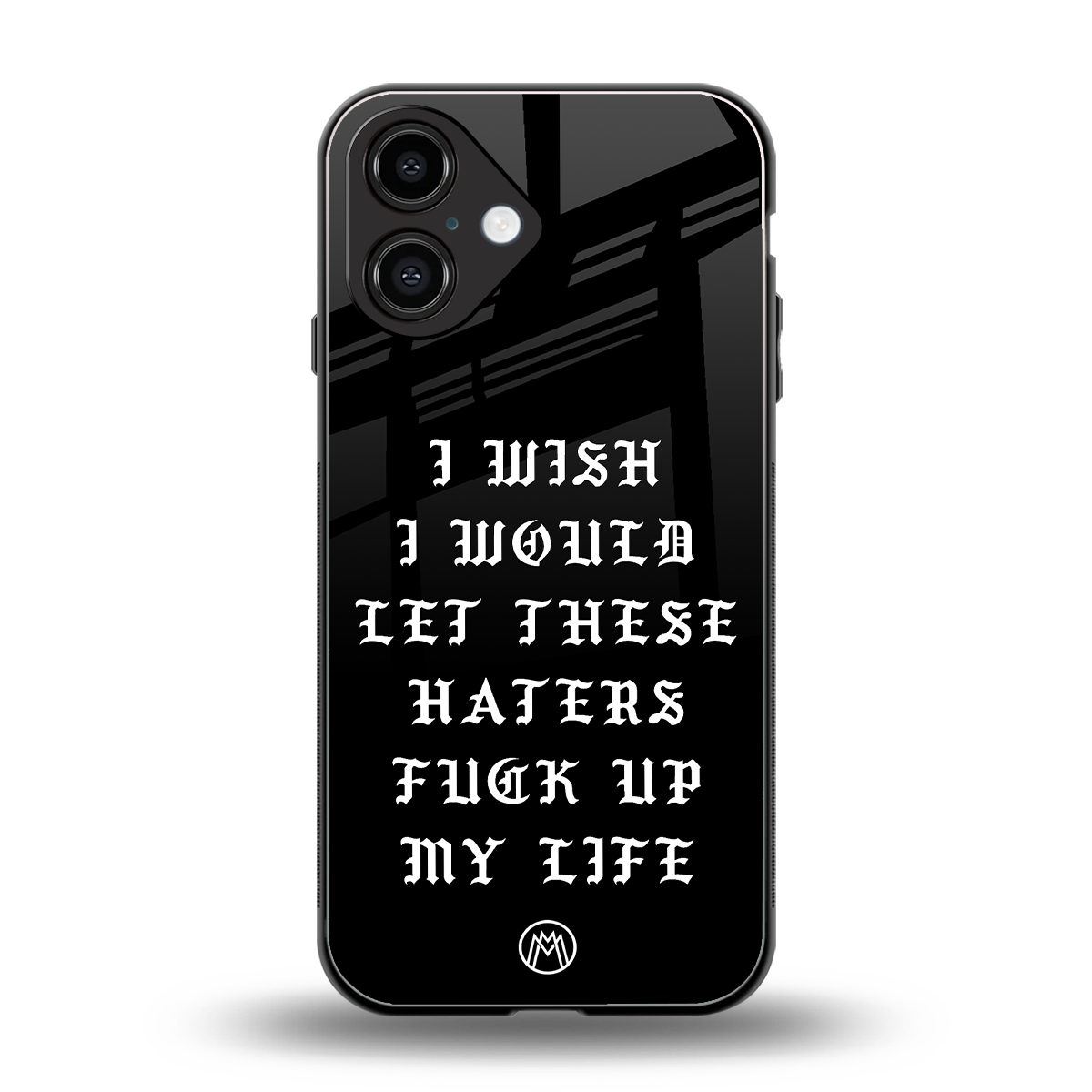 the wish back phone cover | glass case for iphone 16