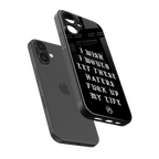 the wish back phone cover | glass case for iphone 16